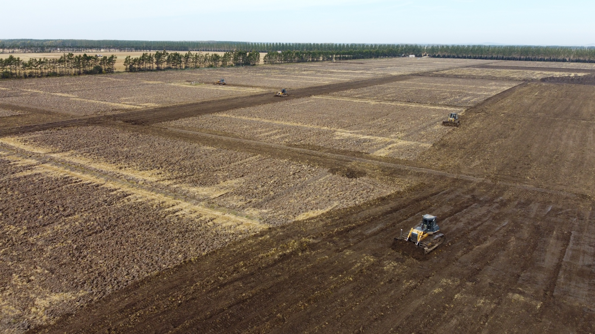 聚焦北大荒｜庆丰分公司：万亩格田改造 激活黑土新动能